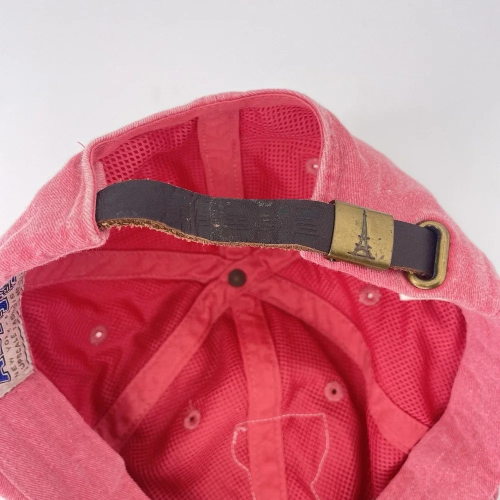 Adams 100% Cotton Pigment Dyed-Cap - LP101- Pink- Louisiana Appliqué-Strap Back